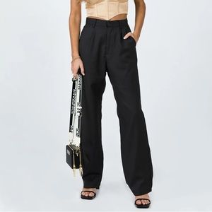 Princess Polly Black Pant